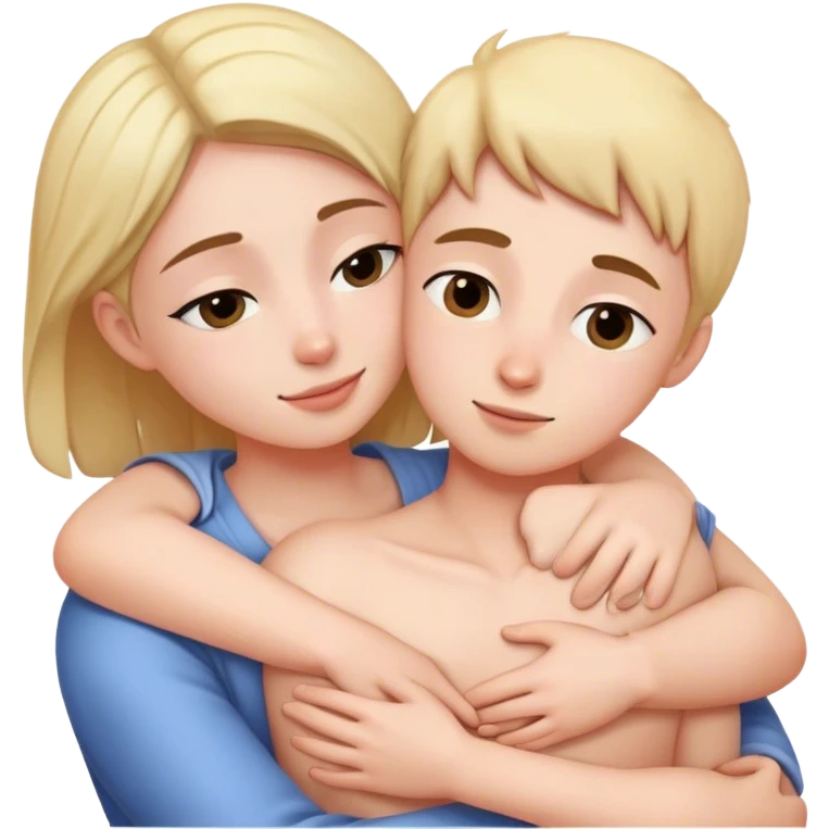 Care cuddle emoji
