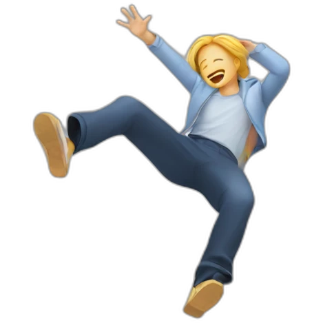 Falling emoji