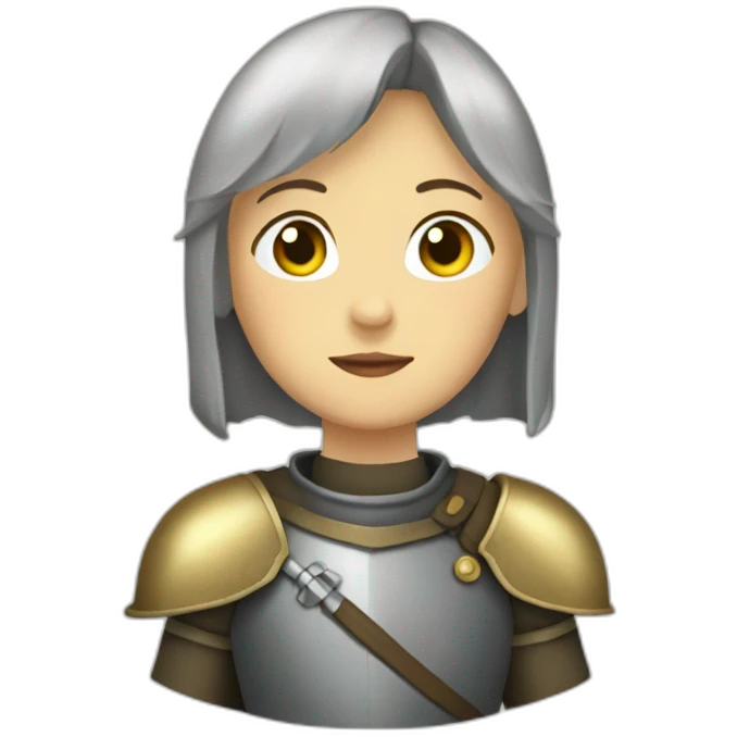 Jeanne d'arc emoji