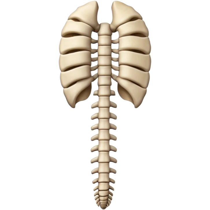 human spine emoji  emoji