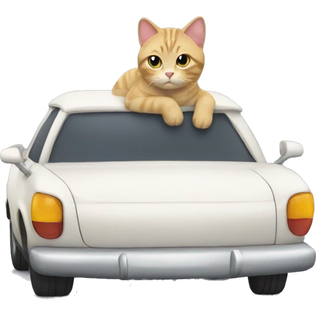 car cat emoji