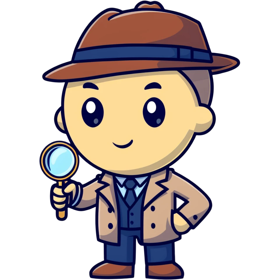 detective with magnifying glass emoji