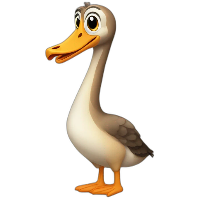 Girrafe goose emoji