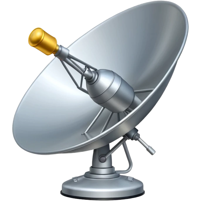 satellite dish signal emoji