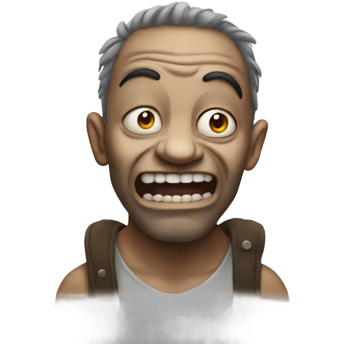 Ugly creature emoji