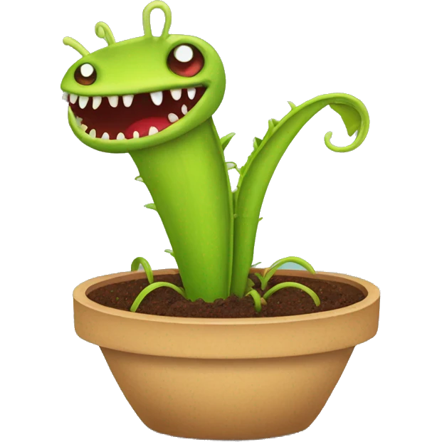 venus fly trap emoji