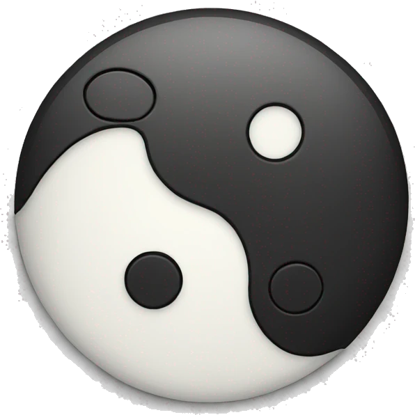 Yin Yang  emoji