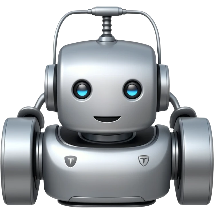 Tesla robot emoji