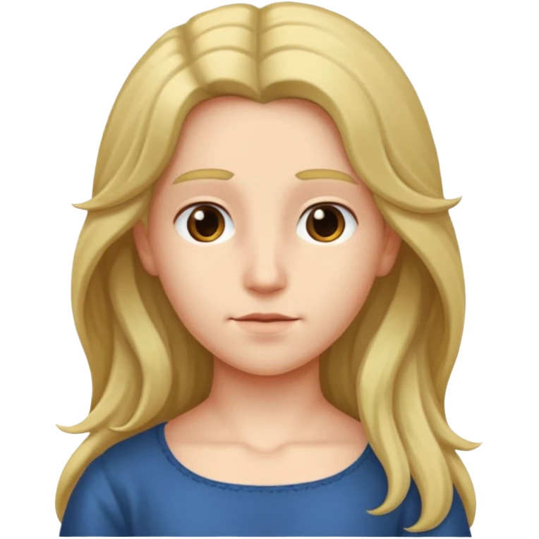 une belle personne a partir du buste tourné de 3/4
 emoji