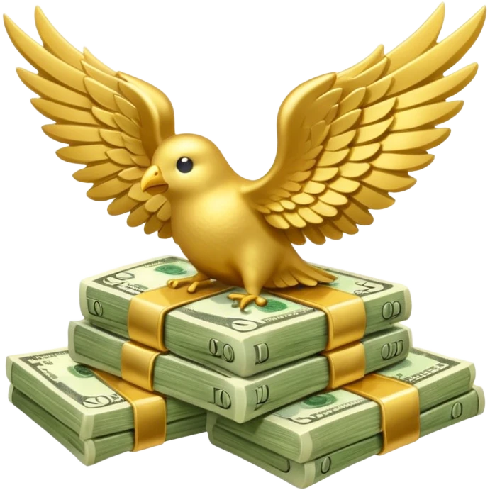 money with wings emoji