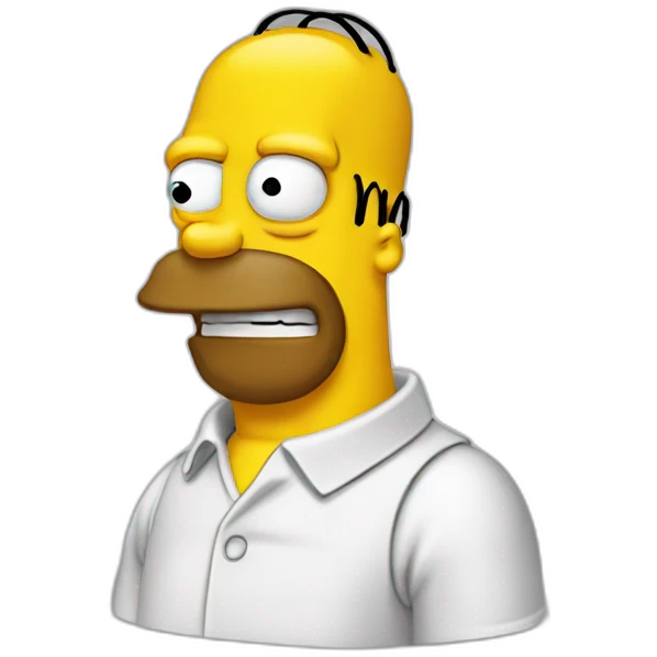 Homer-simspons-love emoji