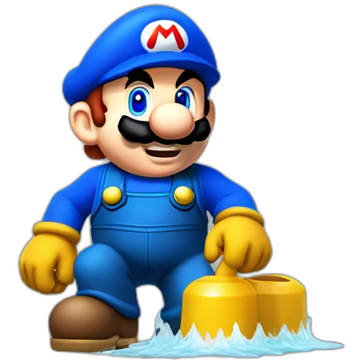 Mario brothers plumbing emoji