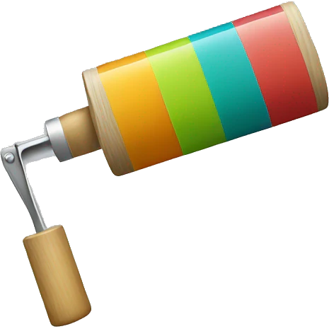 paint roller emoji