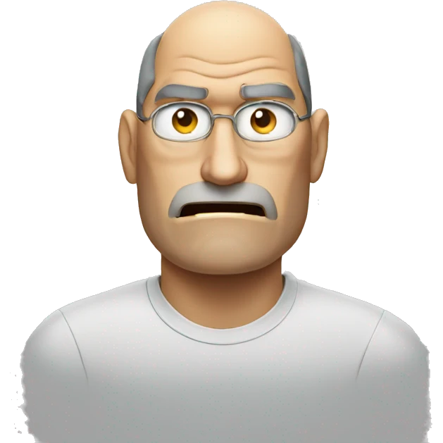 Steve Jobs very angry emoji