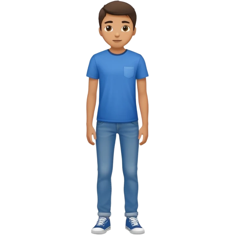 14 years old guy full body emoji