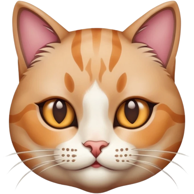 Cat whit makeup emoji