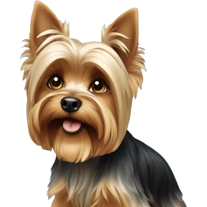 Dog yorkshire terrier  emoji