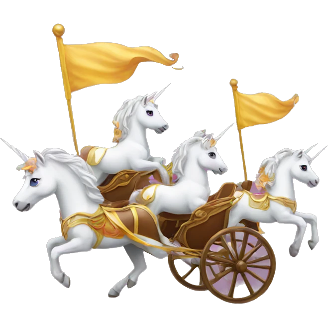 licornes parade emoji