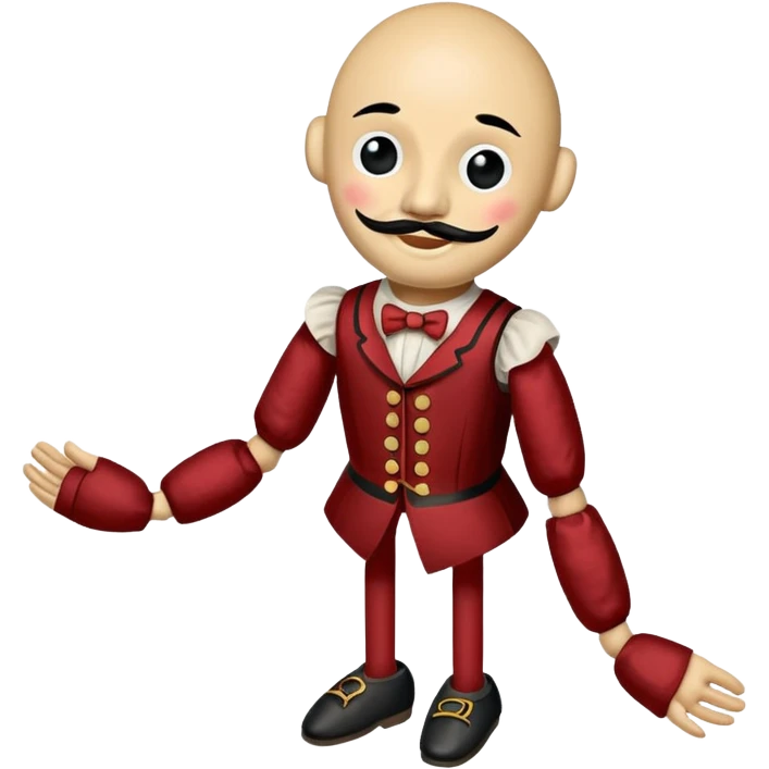 Icon for Puppet Theater: a puppet body emoji