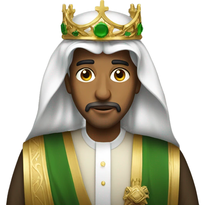 King of Saudi Arabia  emoji