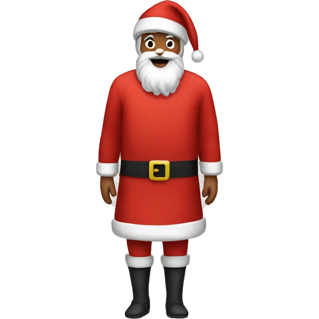 santa dress emoji