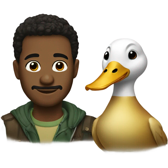 martin and duck emoji