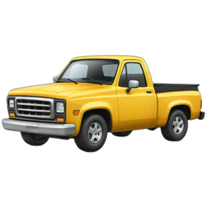 pickup truck emoji