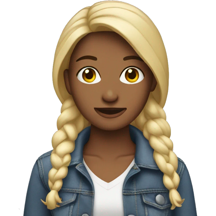 Model posing  emoji