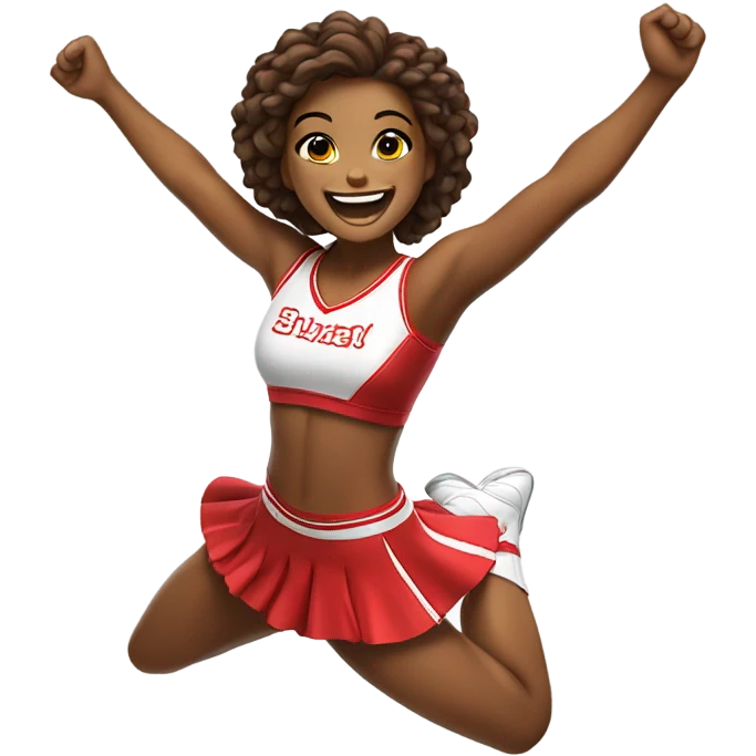 Cheerleader emoji