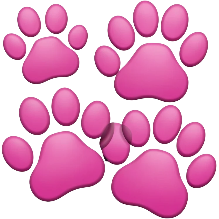 Dog paws emoji