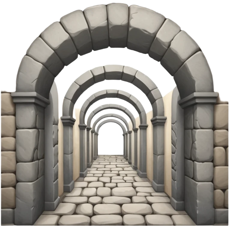 stone corridor emoji