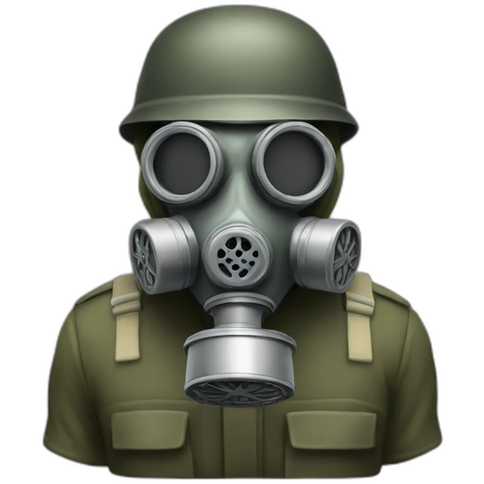 Gas mask ortodox jew emoji