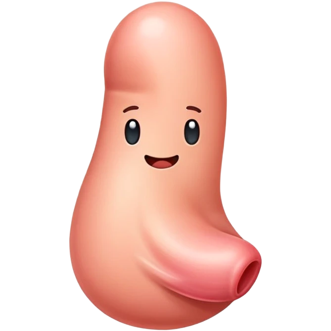 создай эмодзи мужской половой орган emoji