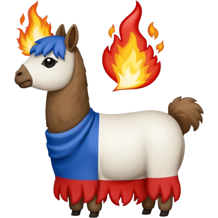emoji bandera de francia ardiendo pero que sea la bandera de francia emoji