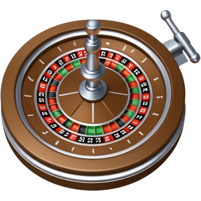 randomized roulette wheel spinner emoji