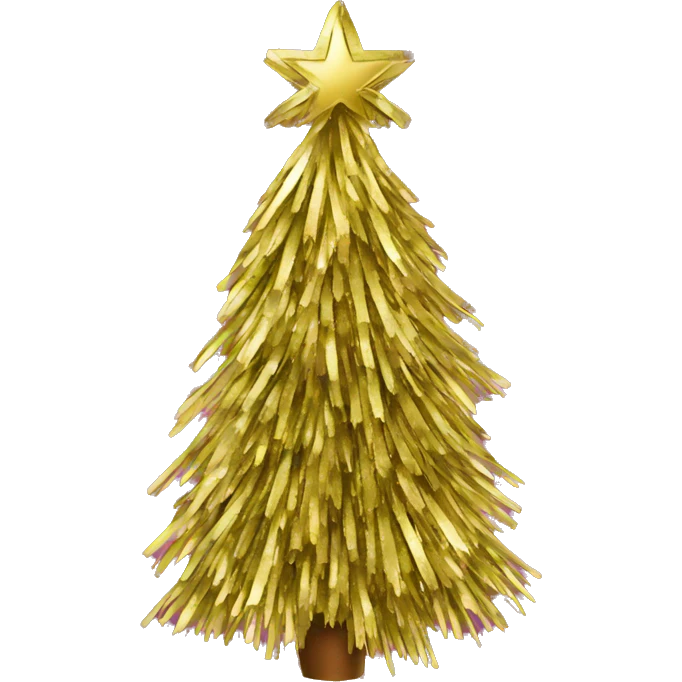 Tinsel  emoji