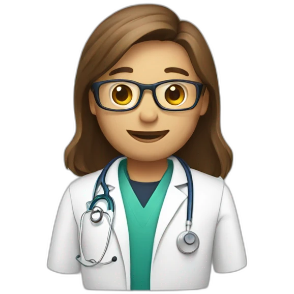 doctor with diploma emoji