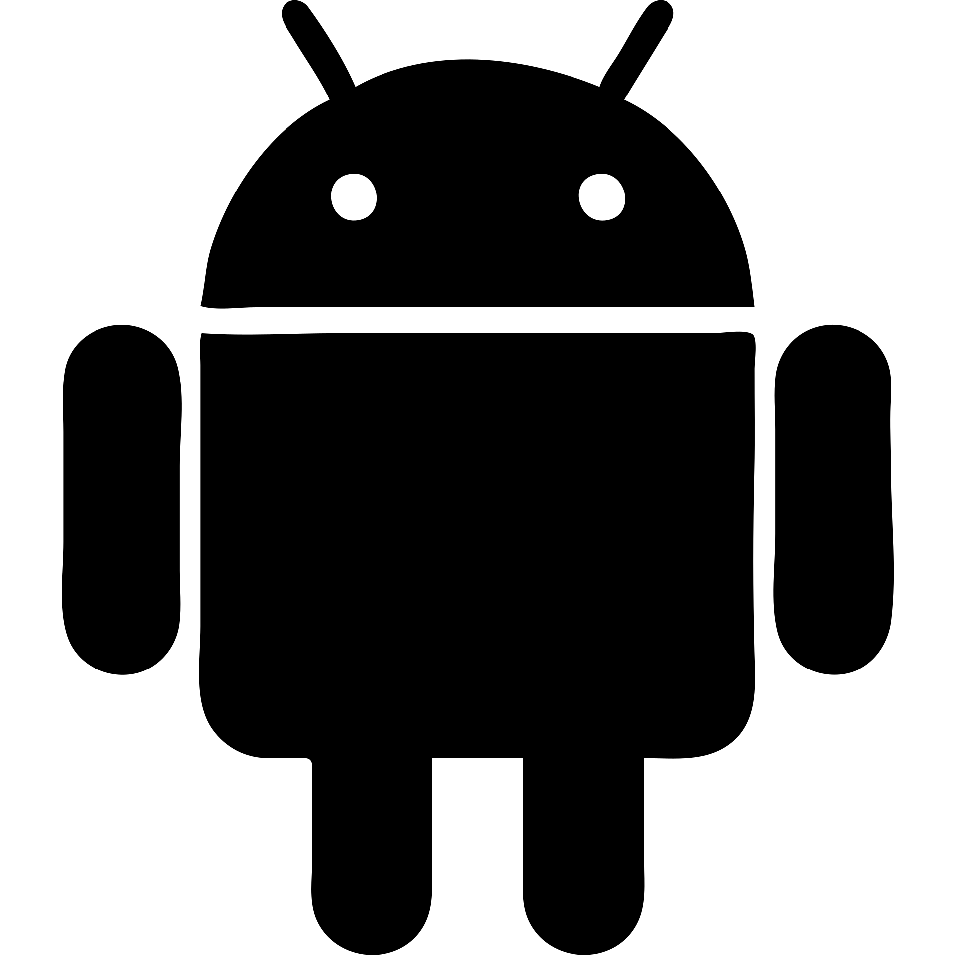 Android operating system logo emoji