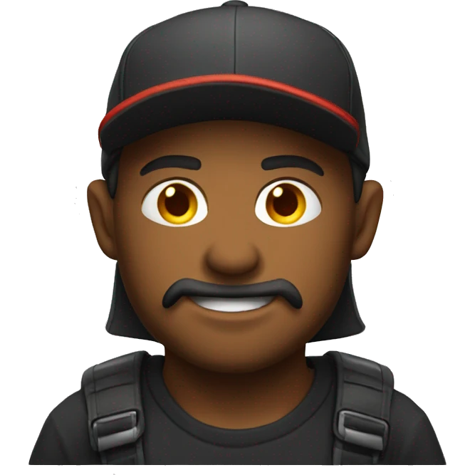 Diablo con gorra emoji