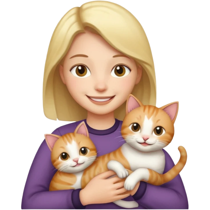 person with cat  emoji