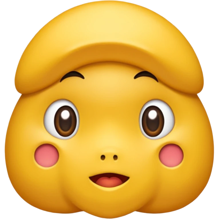 흰 접시, 빵과 계란, 브런치 음식 느낌 emoji