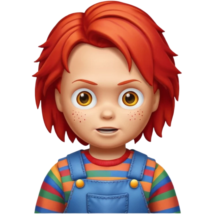 Un emojin de chuky emoji