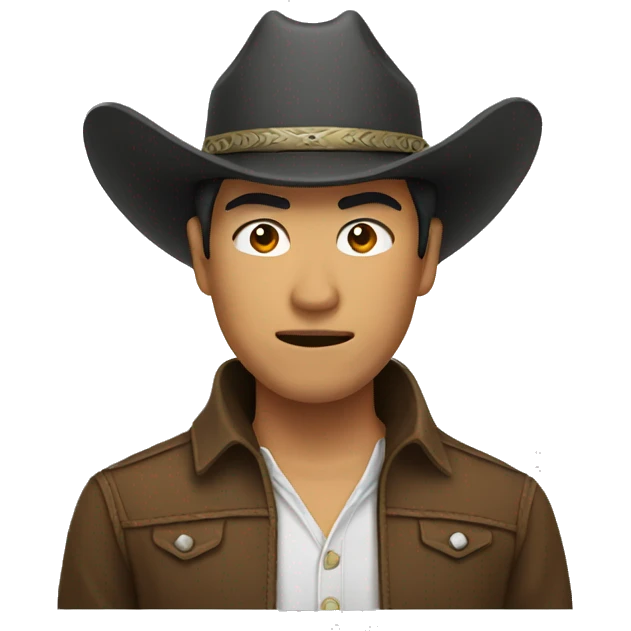 asian cowboy emoji