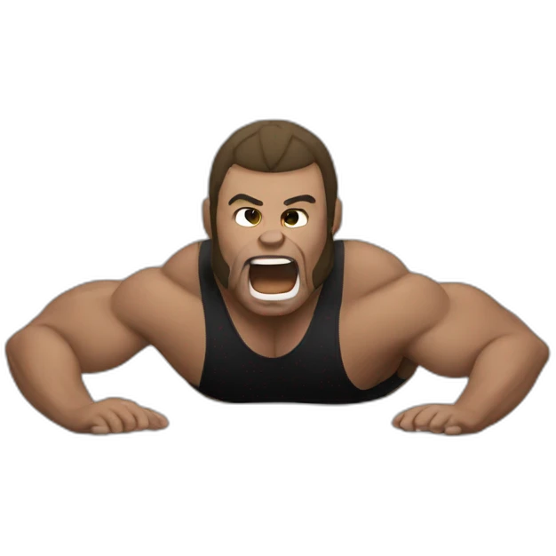 Wrestling emoji