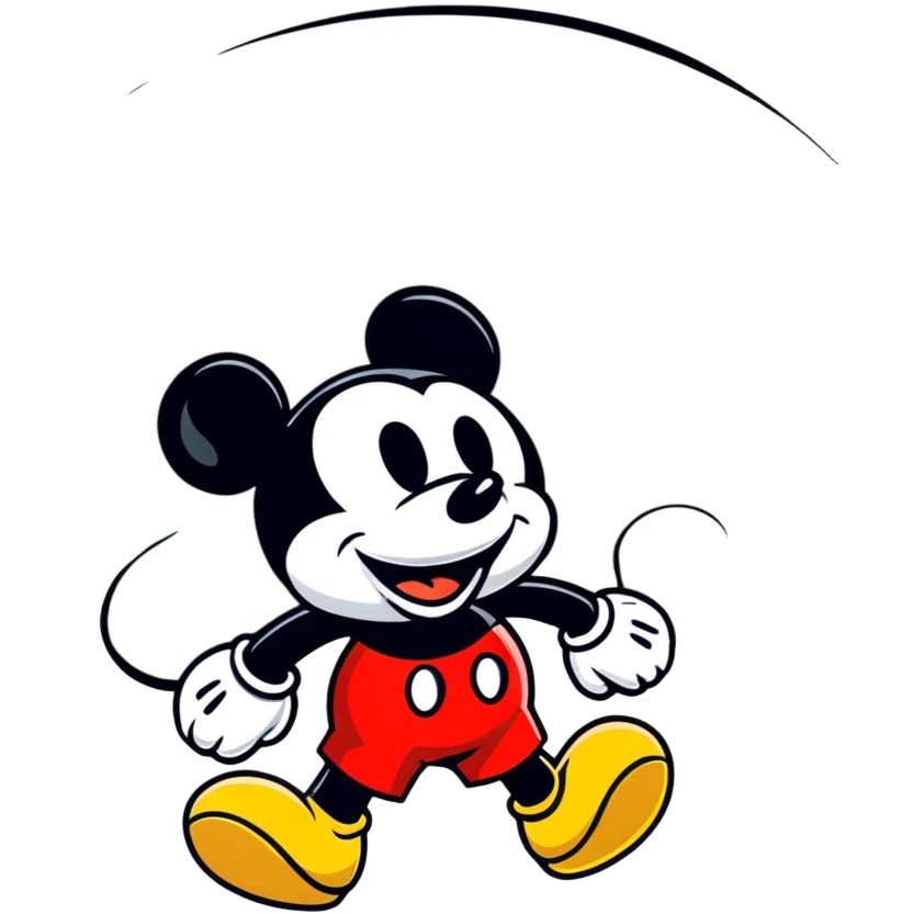 Mickey Mouse emoji