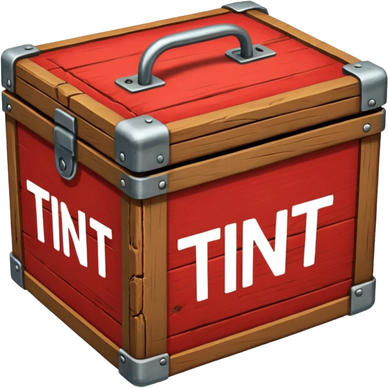 a red box with word TNT on it























 emoji