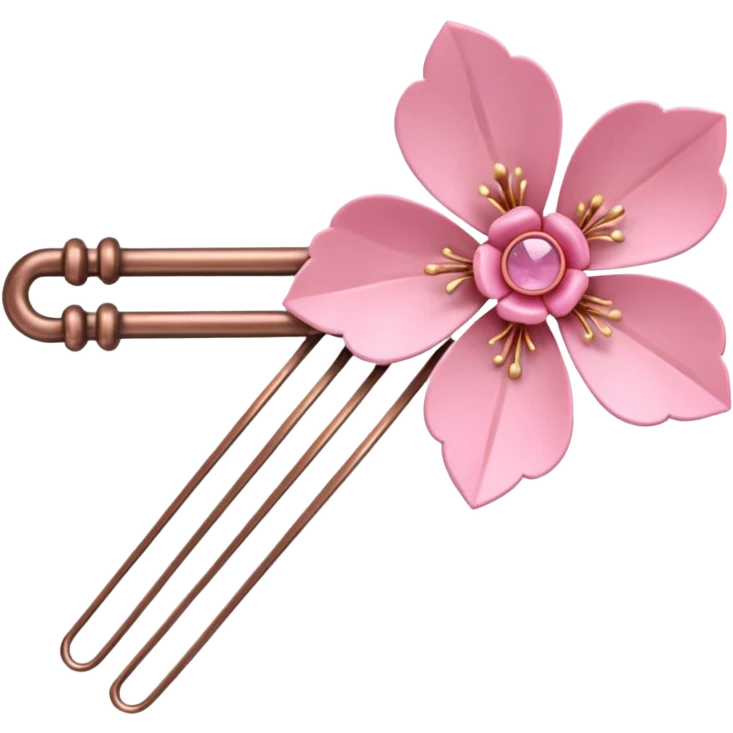 sakura hairpin emoji