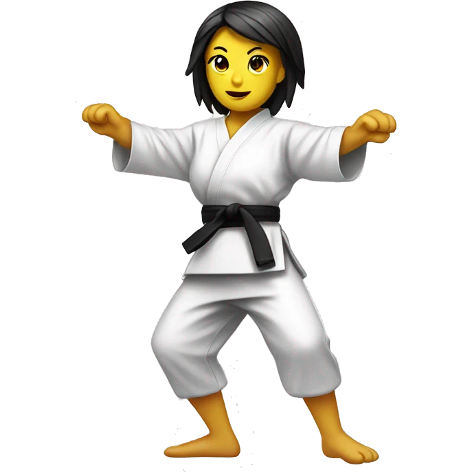 karate female china chicken emoji