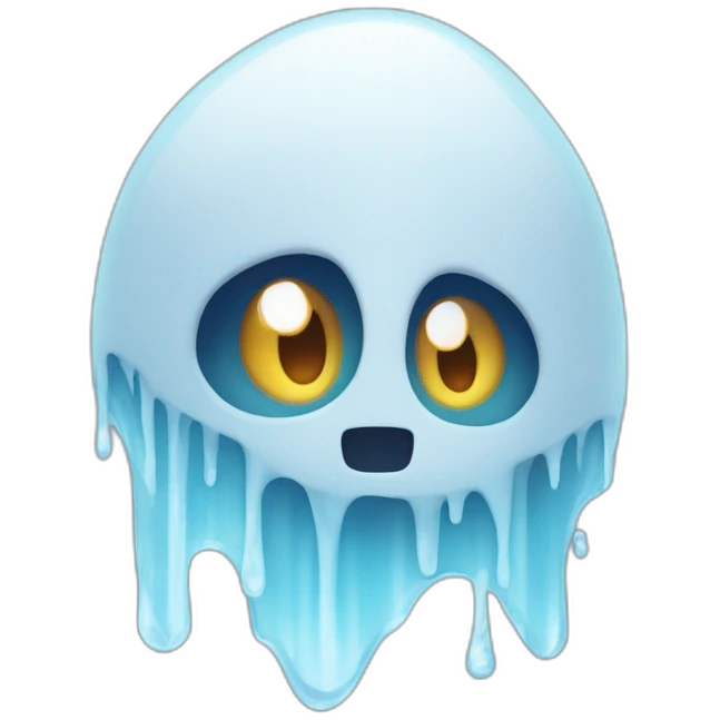 Fantasma con hielo emoji