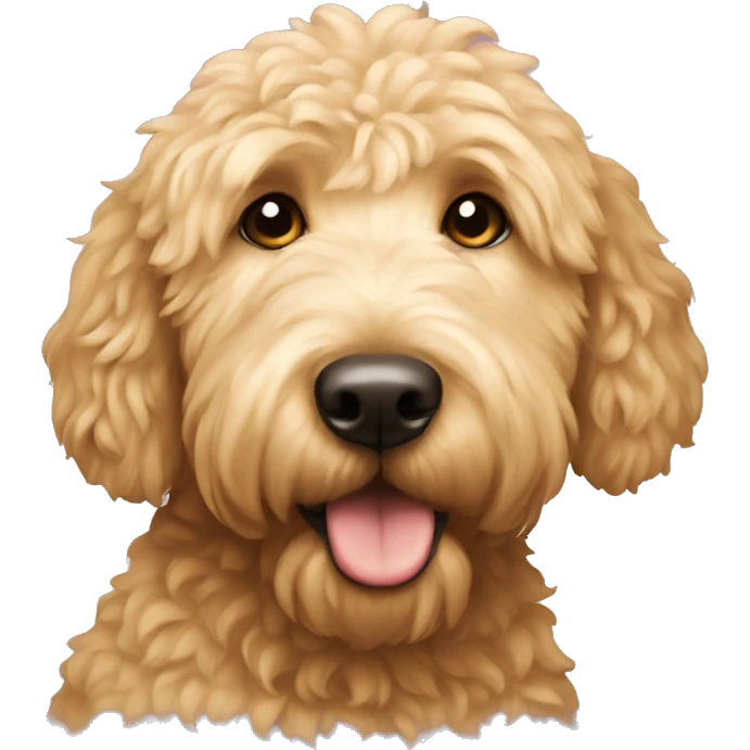Golden doodle  emoji